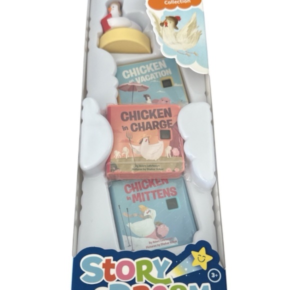 Little Tikes Story Dream Machine Chicken Story Collection Books Bedtime Project - Picture 2 of 4